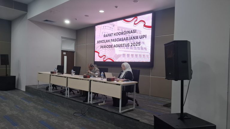 rapat korrdinasi program studi sekolah pascasarjana UPI