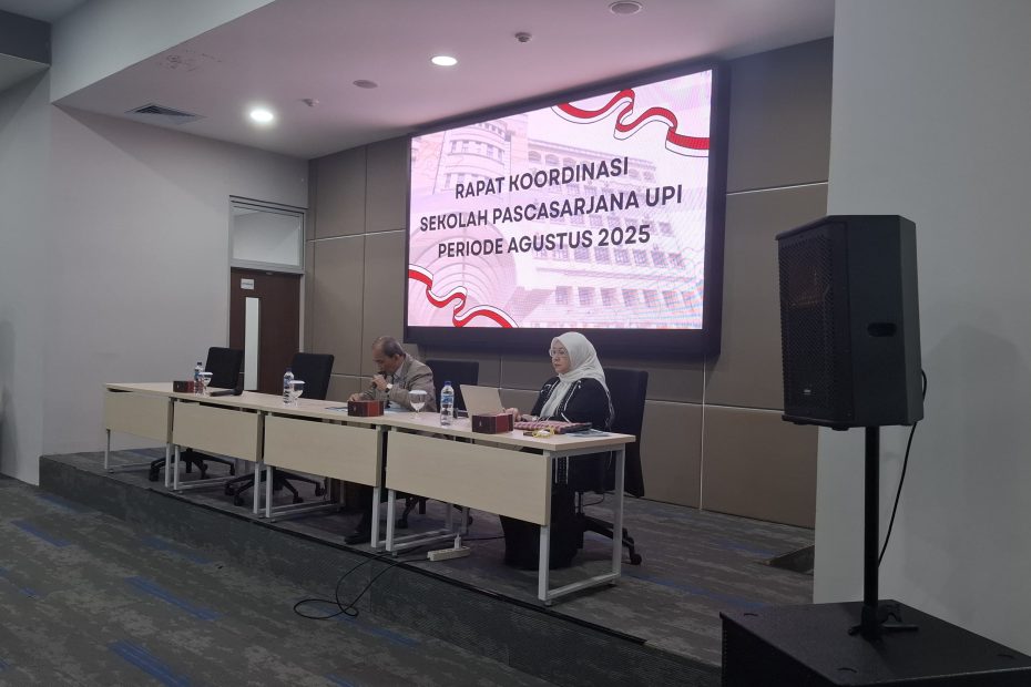 rapat korrdinasi program studi sekolah pascasarjana UPI