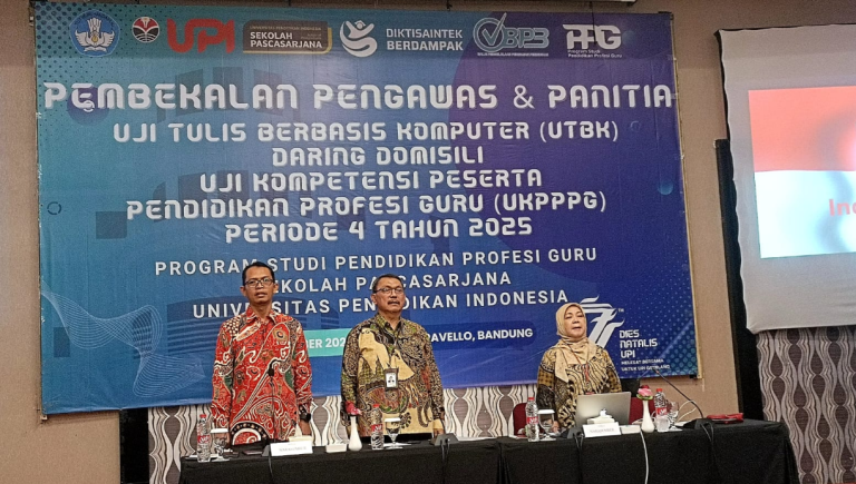 Pembekalan Pengawas dan Panitia UTBK PPG Periode 4 Tahun 2025: SPs UPI Siapkan Pelaksanaan Ujian Secara Profesional dan Terstandar