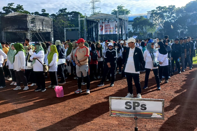 SPs UPI Dukung Kegiatan “UPI Berjalan Serempak dan Berdampak” dalam Rangka Dies Natalis ke-71