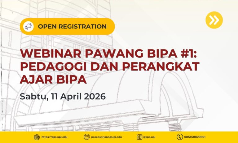📢 H-2 MENUJU WEBINAR PAWANG BIPA #1 📢Halo sobat BIPA! 👋