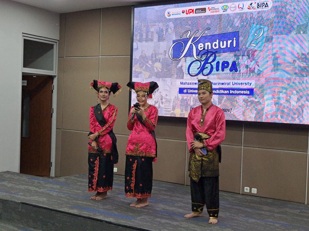 “Prodi BIPA Pascasarjana UPI Gelar Kenduri 2, Tutup Program Short Course Mahasiswa SWU Thailand”